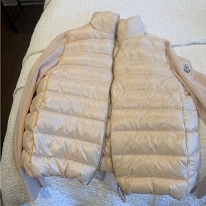 Moncler Light Tan Quilted Jacket